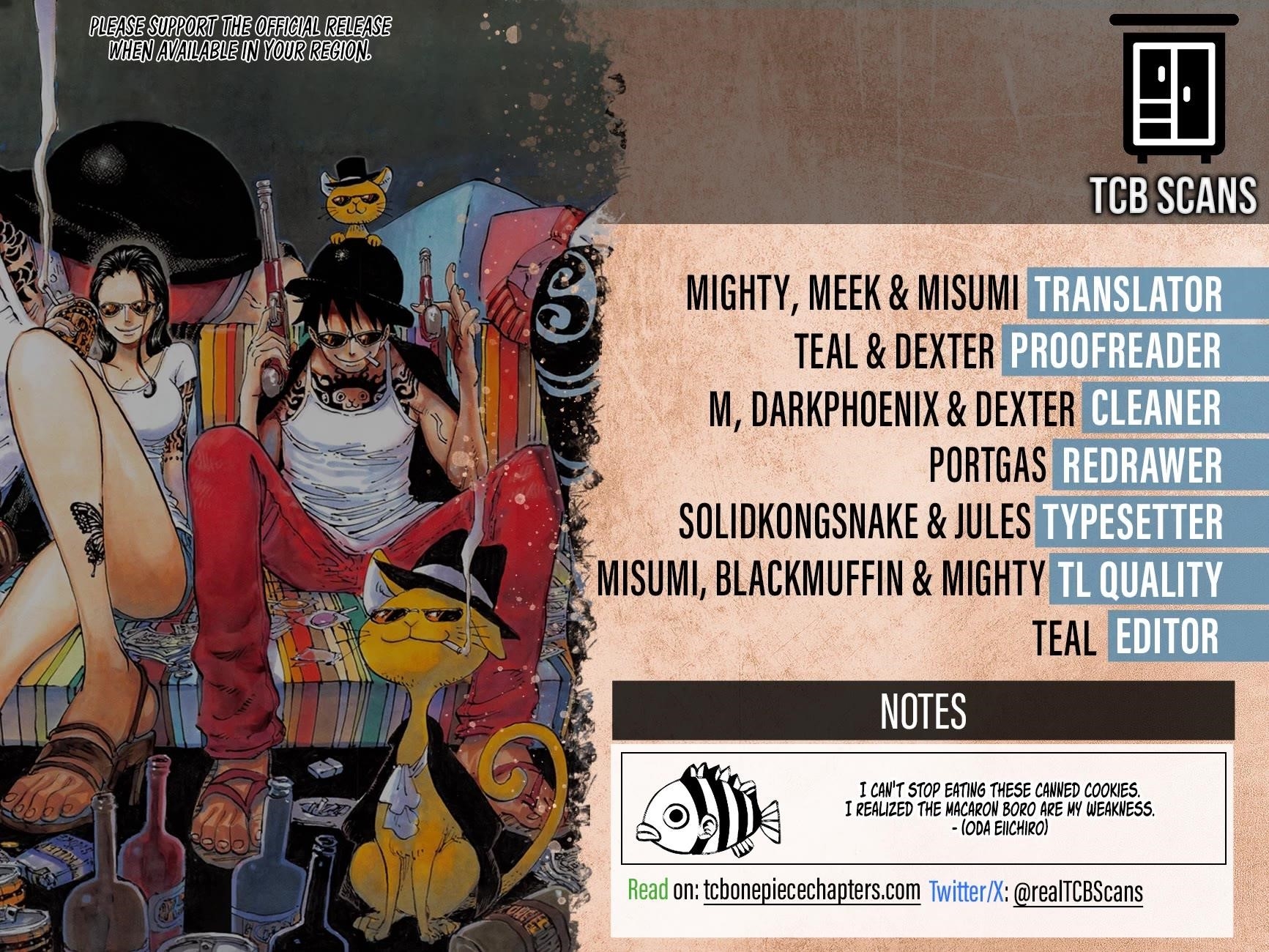 One Piece - Chapter 1168 Page 2