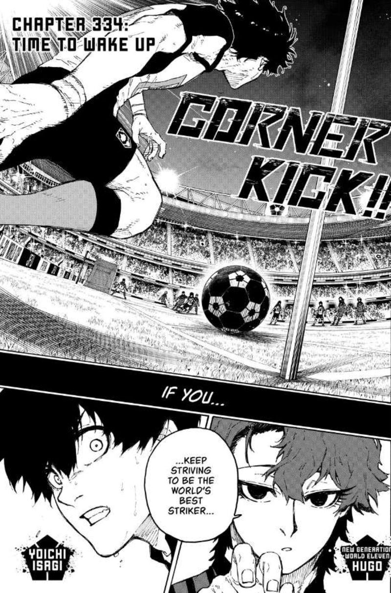 Blue Lock - Chapter 334 Page 1