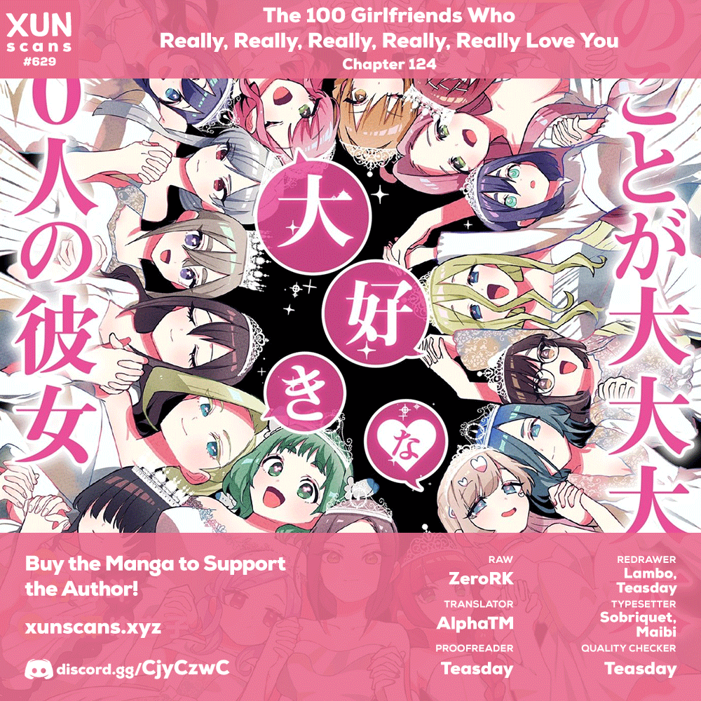 The 100 Girlfriends Who Really, Really, Really, Really, Really Love You - Chapter 124 Page 1