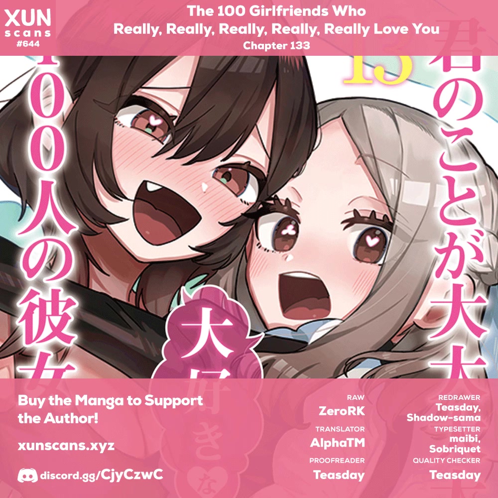 The 100 Girlfriends Who Really, Really, Really, Really, Really Love You - Chapter 133 Page 1