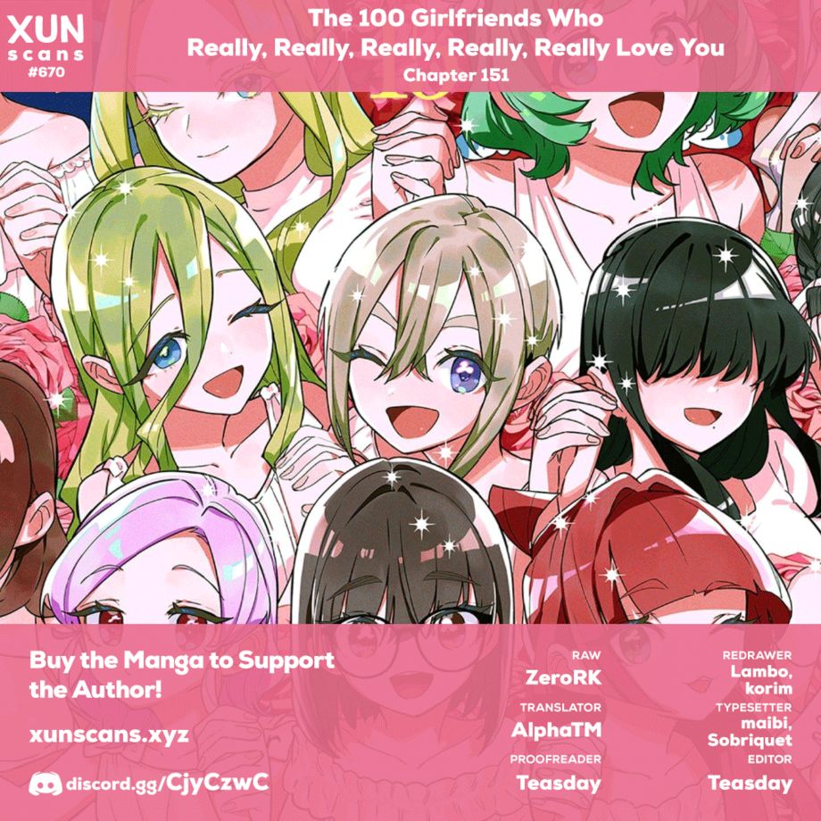 The 100 Girlfriends Who Really, Really, Really, Really, Really Love You - Chapter 151 Page 1