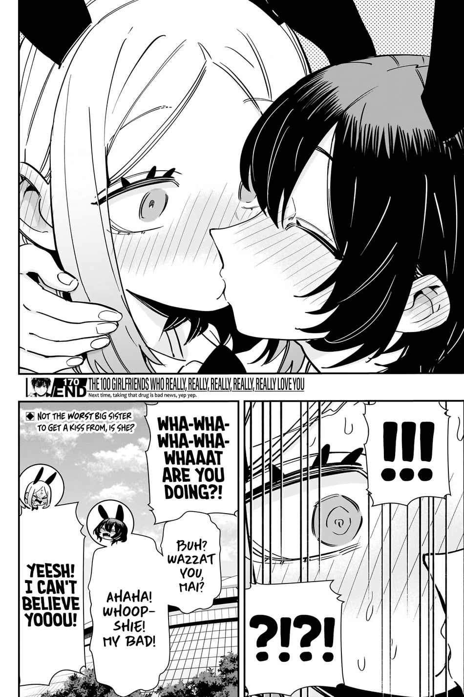 The 100 Girlfriends Who Really, Really, Really, Really, Really Love You - Chapter 170 Page 21