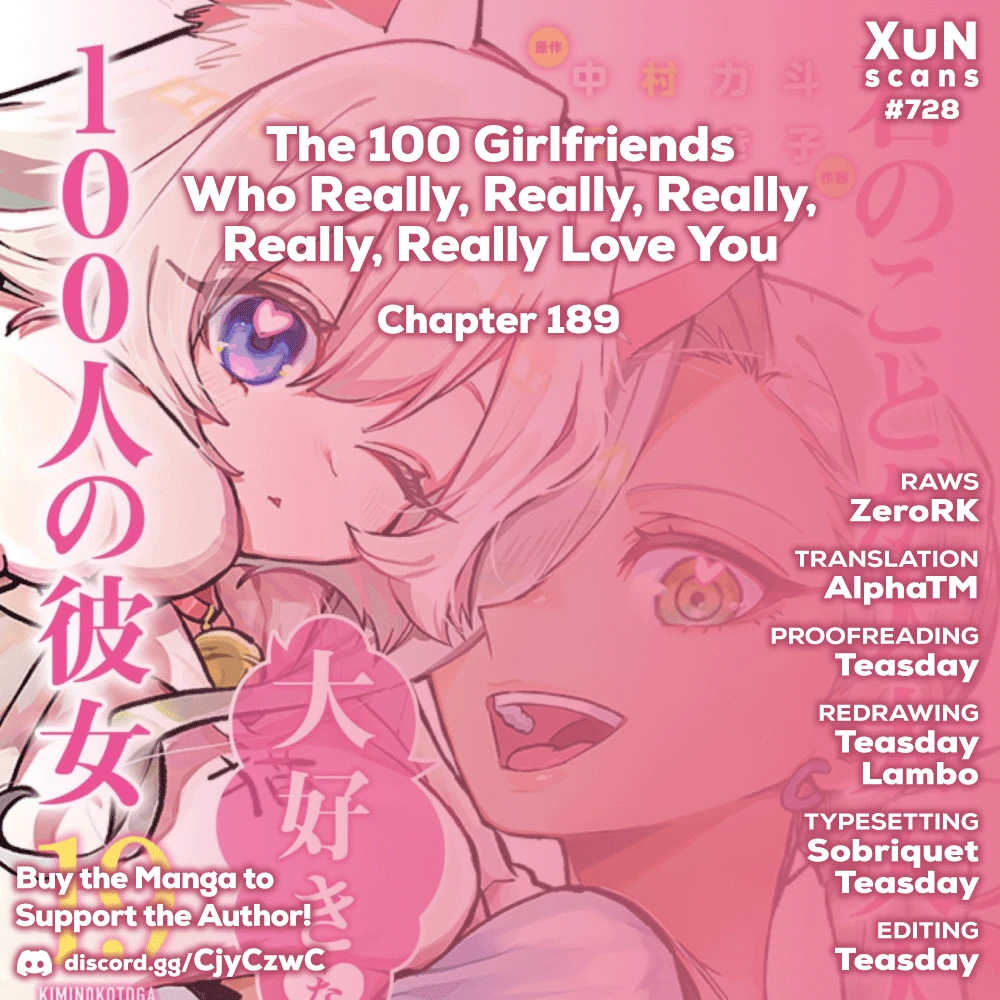 The 100 Girlfriends Who Really, Really, Really, Really, Really Love You - Chapter 189 Page 1