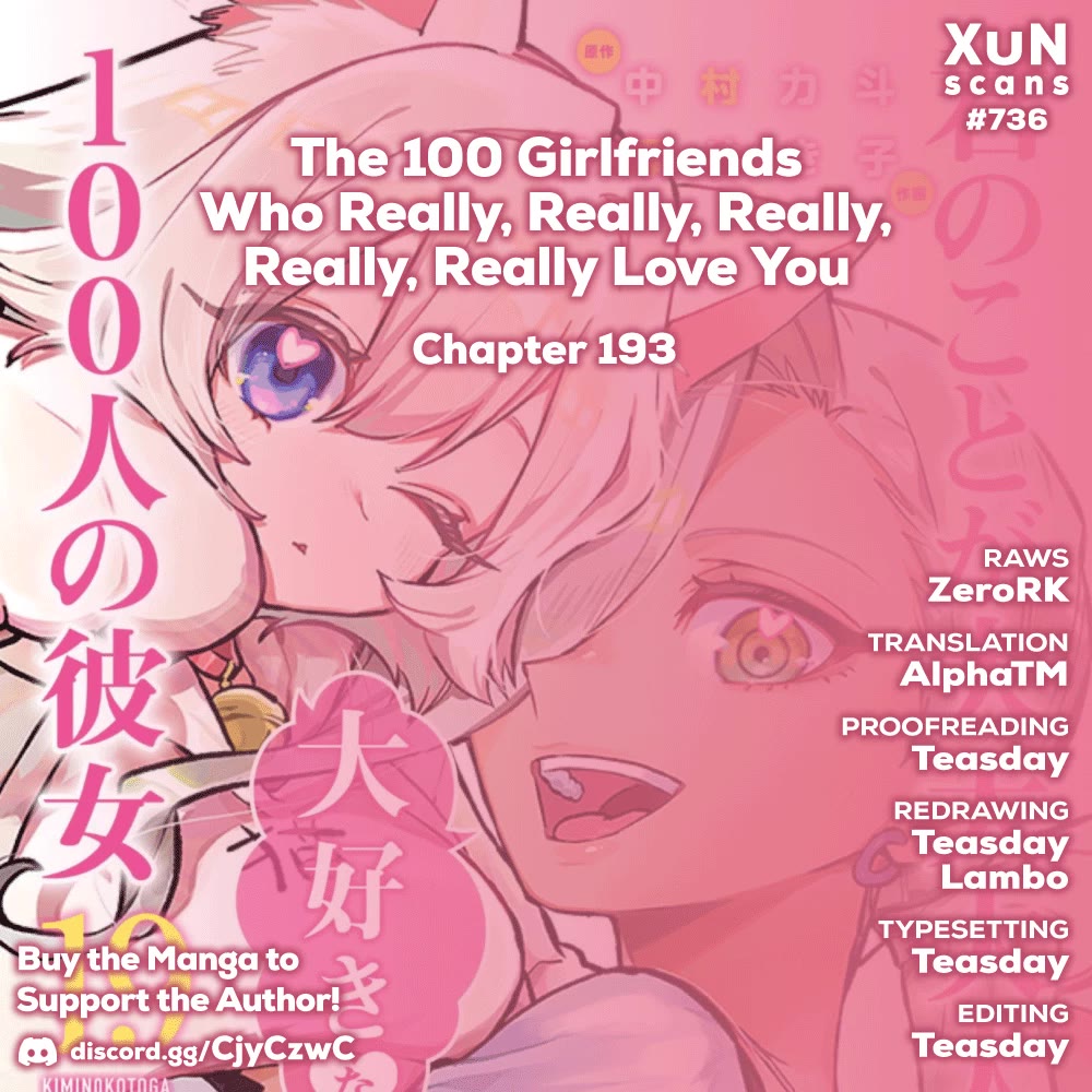 The 100 Girlfriends Who Really, Really, Really, Really, Really Love You - Chapter 193 Page 1