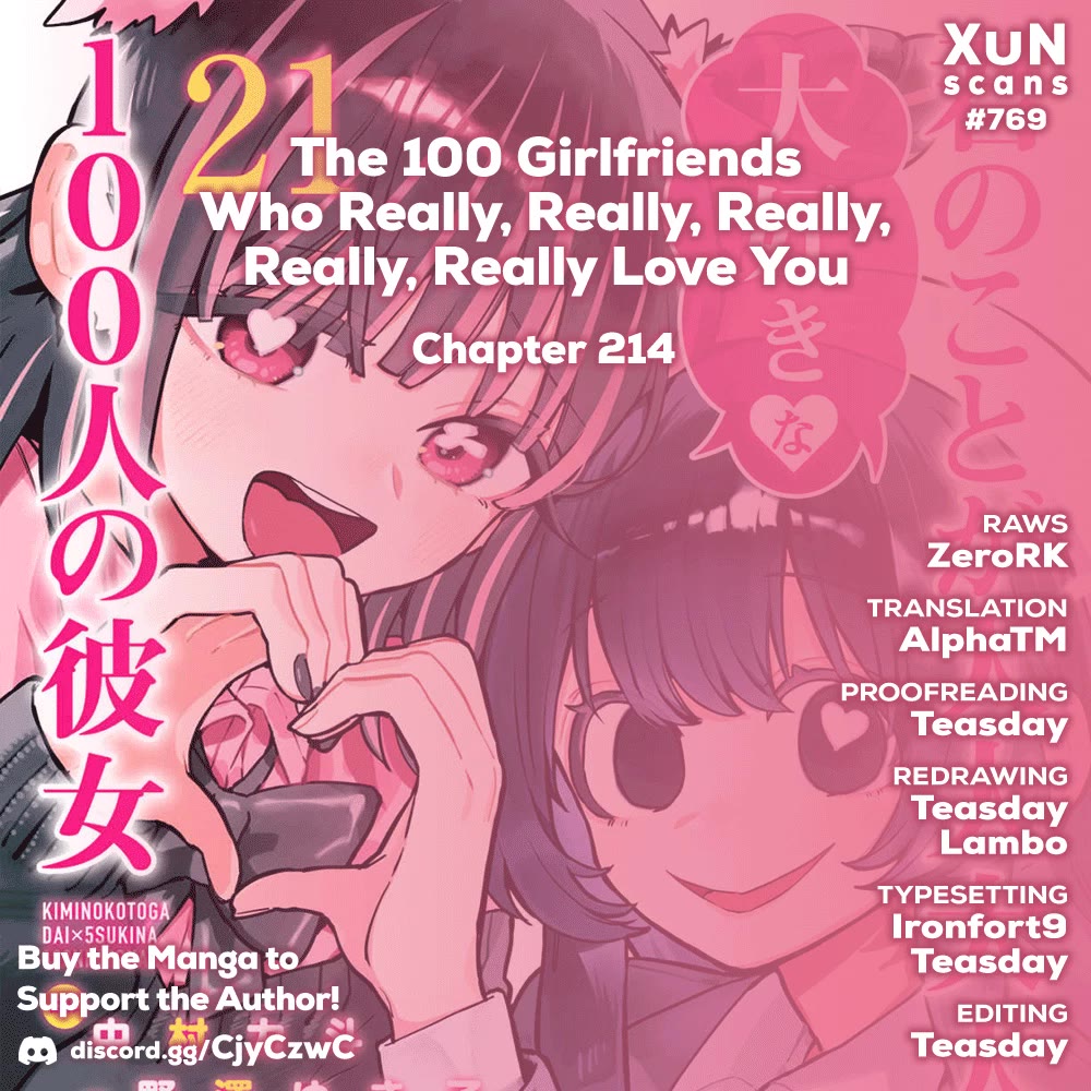 The 100 Girlfriends Who Really, Really, Really, Really, Really Love You - Chapter 214 Page 1