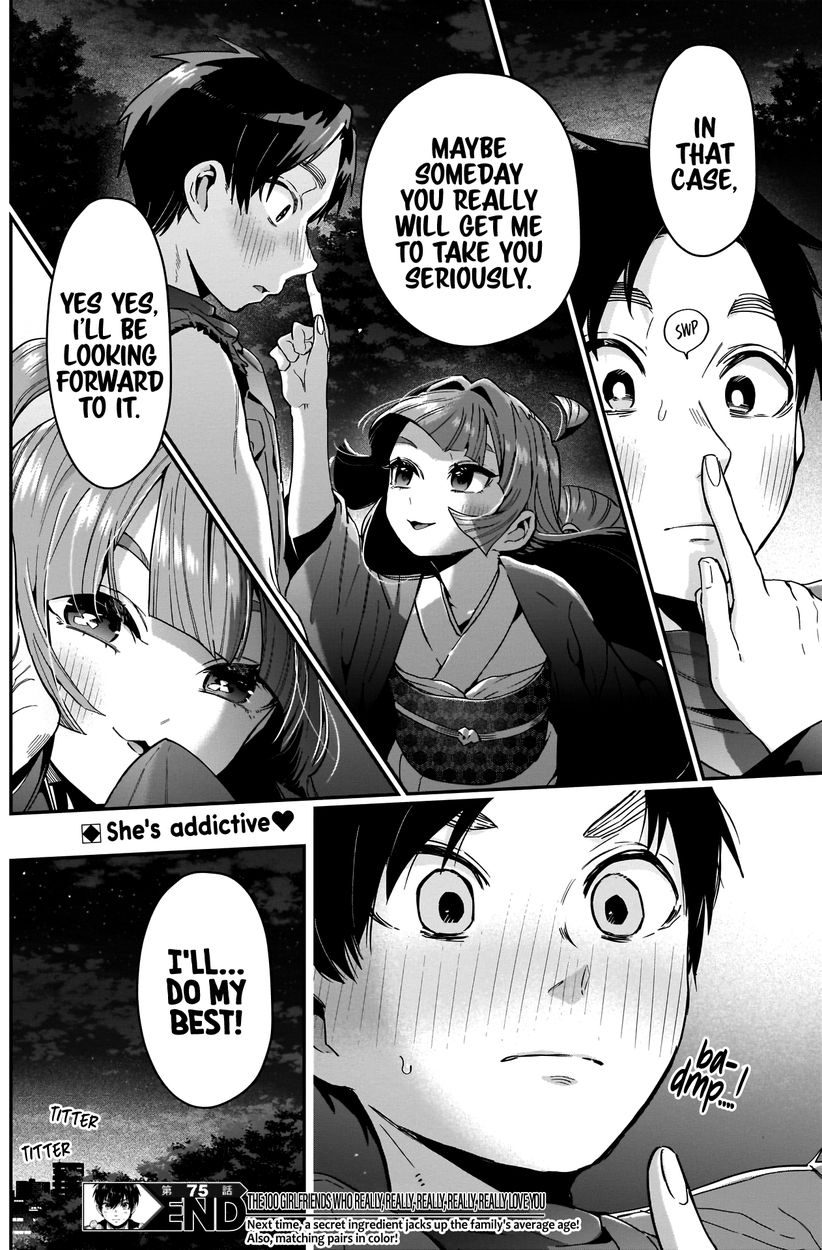 The 100 Girlfriends Who Really, Really, Really, Really, Really Love You - Chapter 75 Page 21