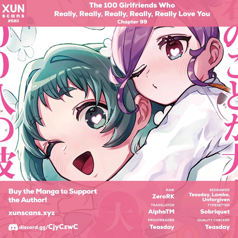 The 100 Girlfriends Who Really, Really, Really, Really, Really Love You - Chapter 99 Page 1